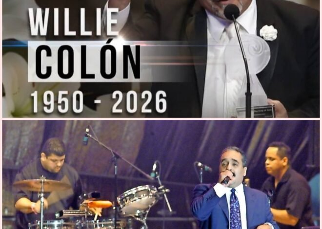 ADIÓS A UN GIGANTE DE LA SALSA: WILLIE COLÓN