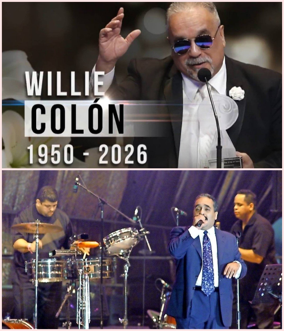 ADIÓS A UN GIGANTE DE LA SALSA: WILLIE COLÓN