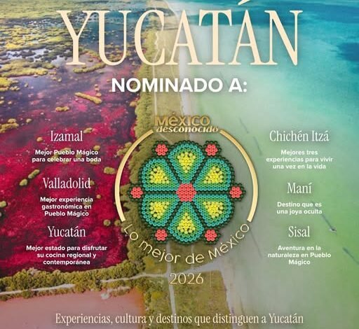 Yucatán entre los mejores de México 2026