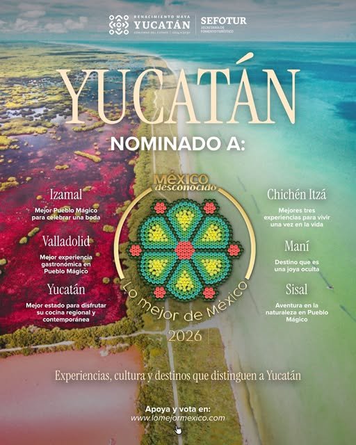 Yucatán entre los mejores de México 2026