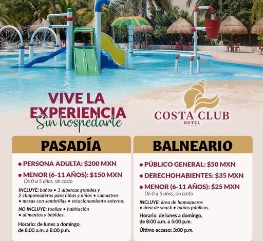 Escápate a Costa Club