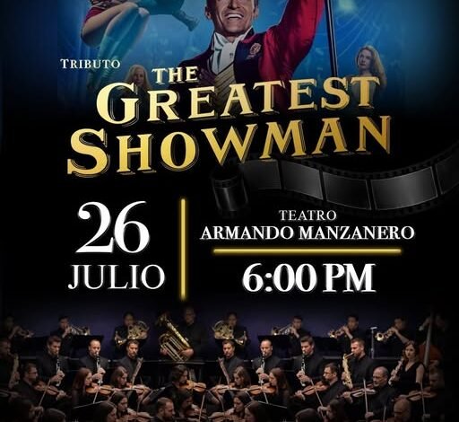 Por primera vez en Mérida llega the Greatest Showman Sinfónico