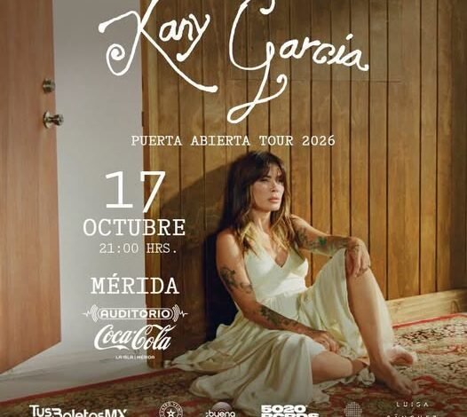 Kanny García regresa a Mérida