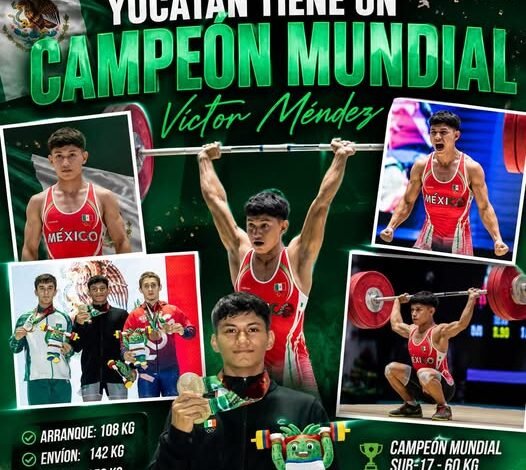 Yucatán tiene un campeón mundial