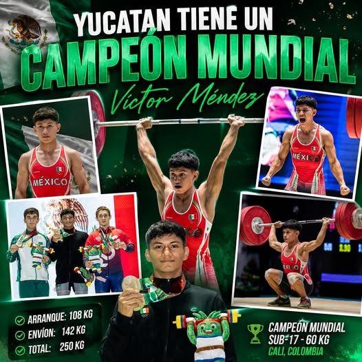 Yucatán tiene un campeón mundial