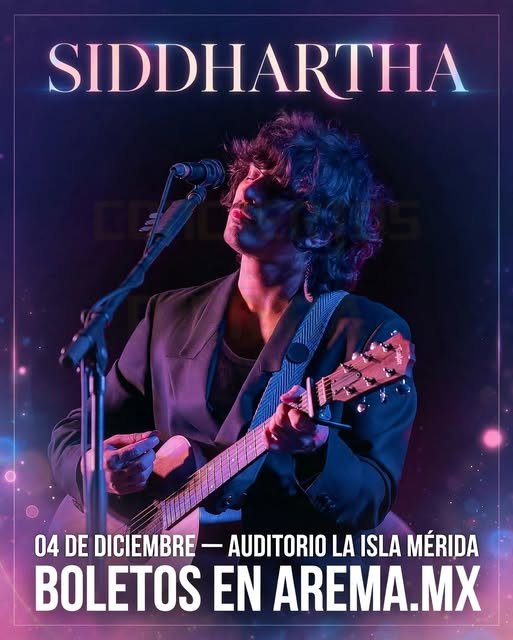 ¡SIDDHARTHA REGRESA A MÉRIDA!