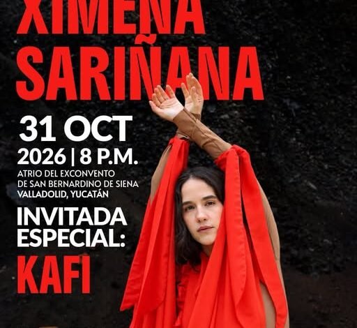XIMENA SARIÑANA LLEGA A VALLADOLID… ¡Y EL CONCIERTO ES GRATIS!