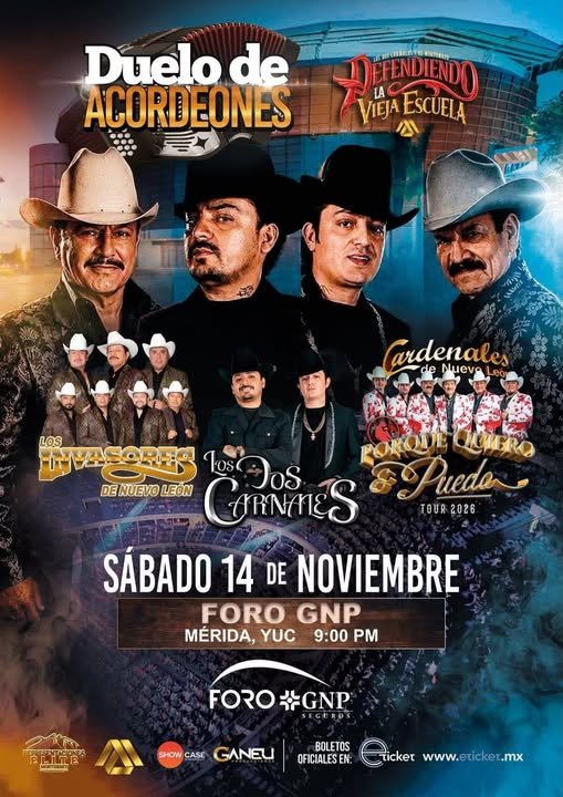MÉRIDA SE PREPARA PARA UN DUELO DE ACORDEONES