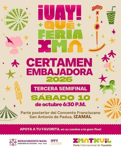 ¡IZAMAL RECIBE LA TERCERA SEMIFINAL RUMBO A XMATKUIL 2026!