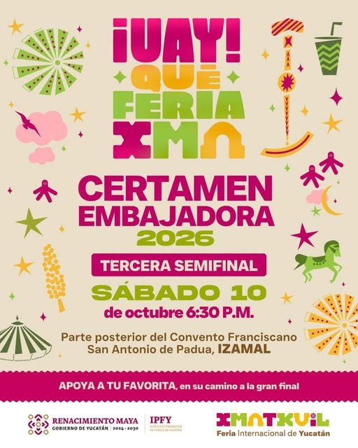 ¡IZAMAL RECIBE LA TERCERA SEMIFINAL RUMBO A XMATKUIL 2026!